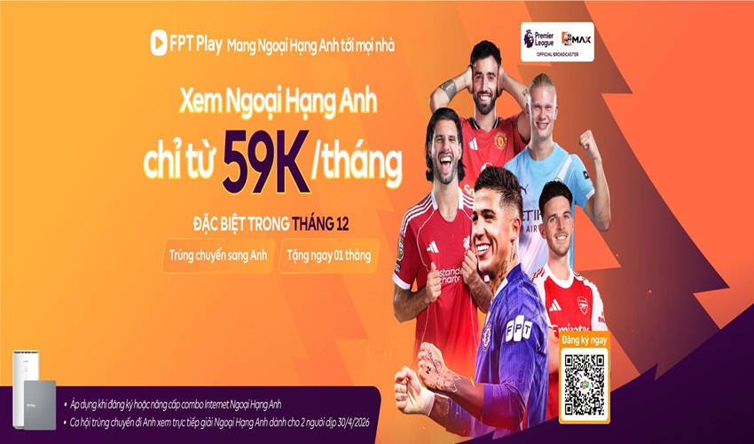 FPT sở hữu bản quyền Ngoại hạng Anh _ Premier League